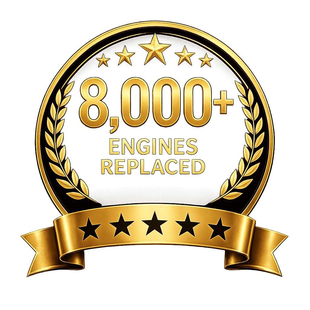 8,000+ Engines Replaced