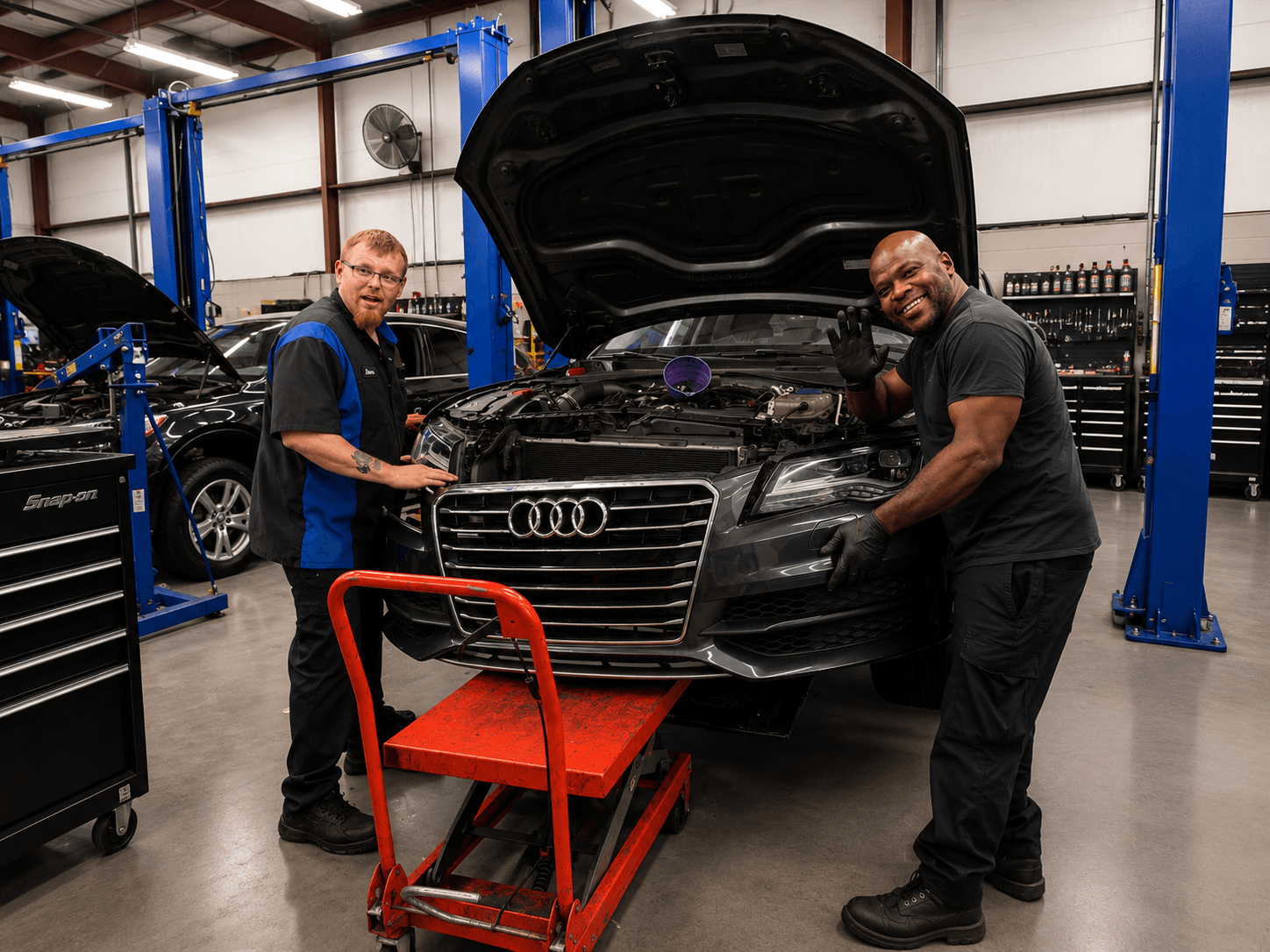 Engine replacement inspection and warranty support